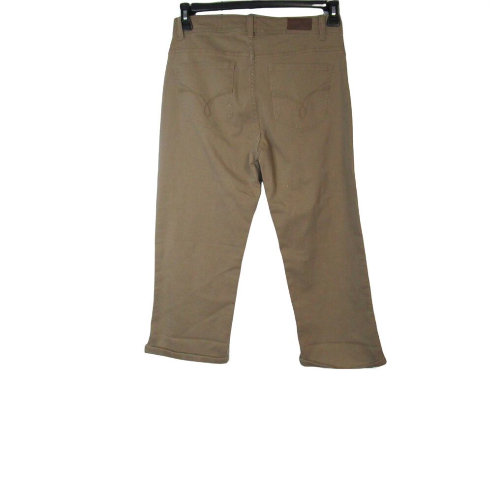 Lee's Tan Capri Jeans - Picture 2 of 4